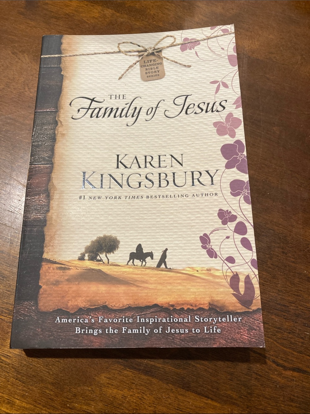 The Family of Jesus – Cream and Purple Inspirational Book
